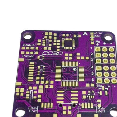 Purple FR4 Multilayer PCB Board For Electronic Board Oem Service