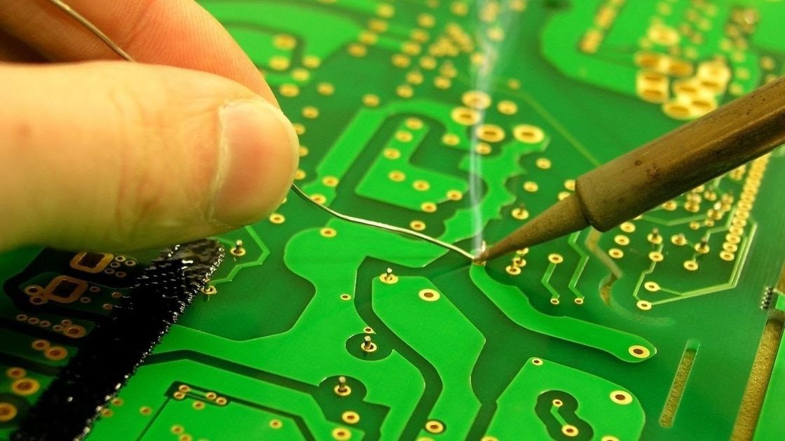 6mm Electronic PCB Circuit Board 30 Layers Hard Gold Plating PCB