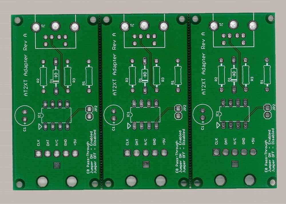 1oz Computer Printed Circuit Board 3.2mm Asic PCB Board White