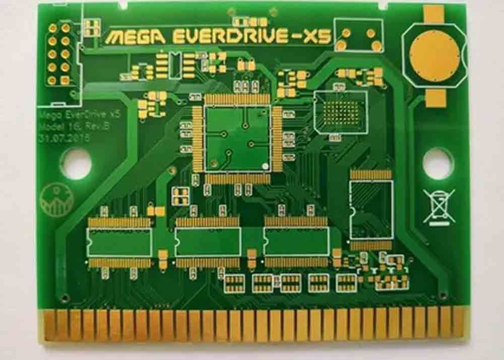 1.6mm 12 Layer PCB Fabrication White Copper Printed Circuit Board OSP
