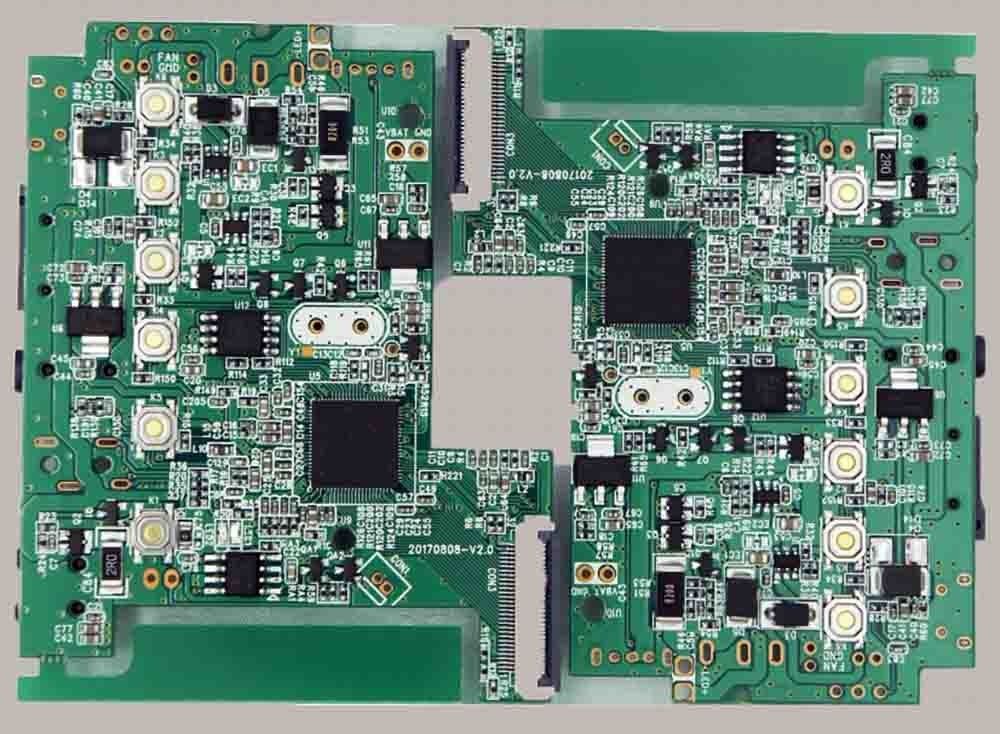 ENIG Ceramic PCB Core 24 Layers Consumer Electronics PCBA Yellow