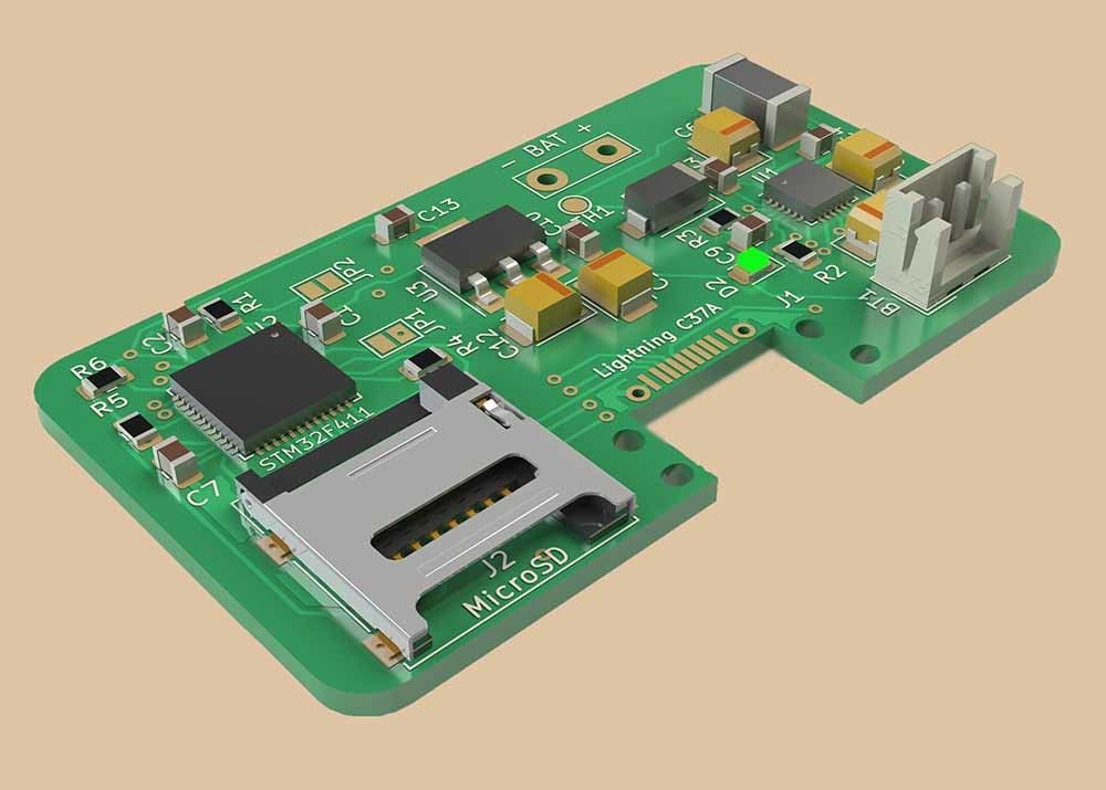 30um Embedded PCB ODM Immersion Gold PCB 4.2mm Organic Resin