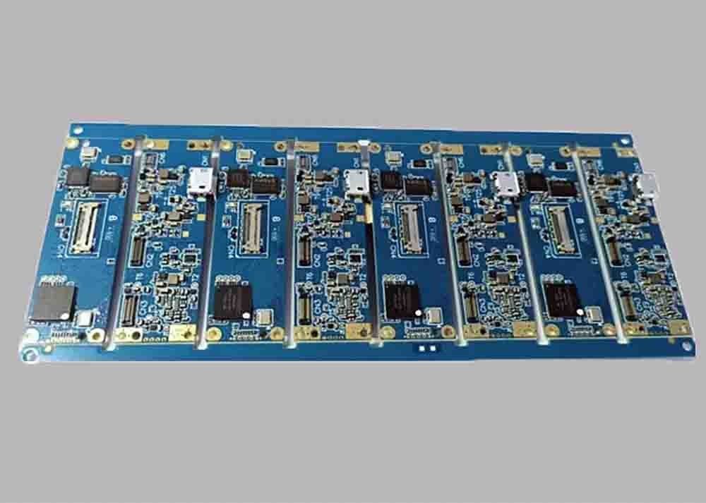 600mm Embedded PCB 3mil Professional PCB Manufacturing Orange