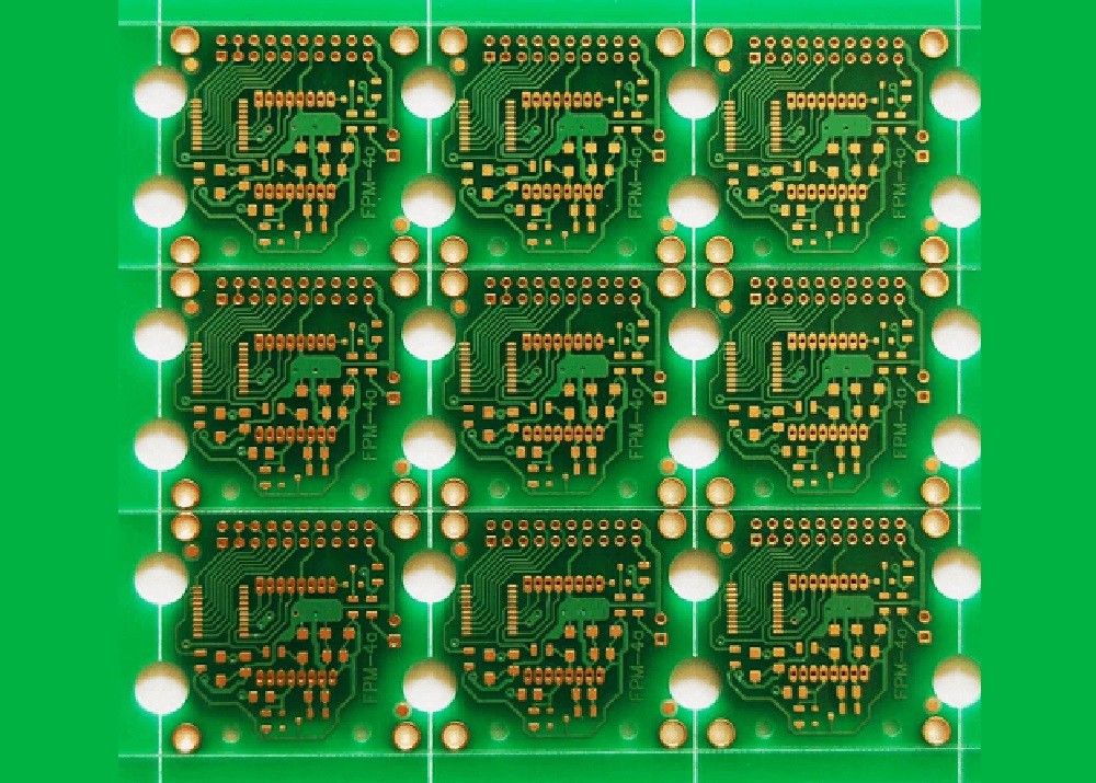 700mm Automated PCB Assembly Immersion Gold 8oz Round PCB Board 