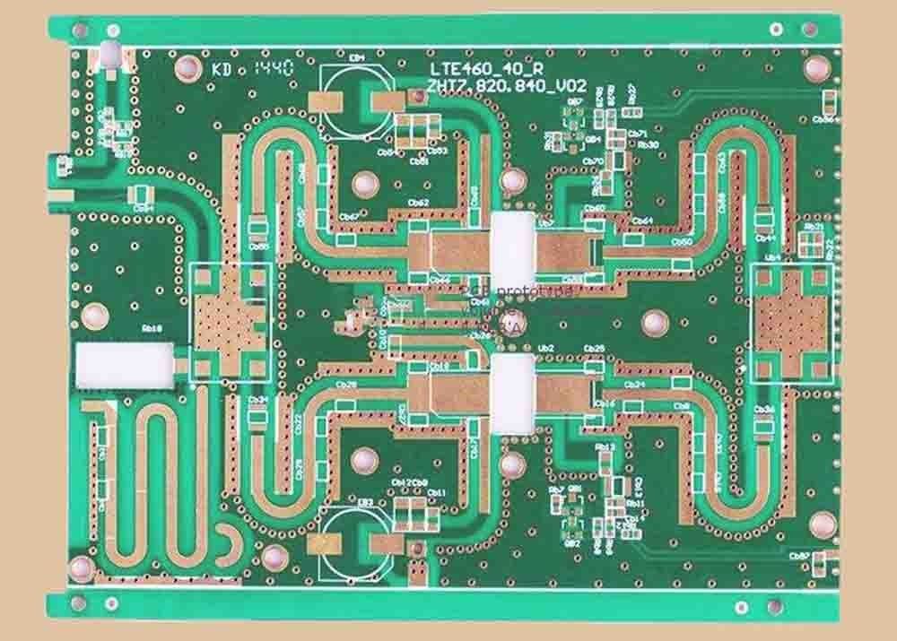 3.5 Mil Power Amplifier PCB 2 Layers Quick Turn PCB Fabrication