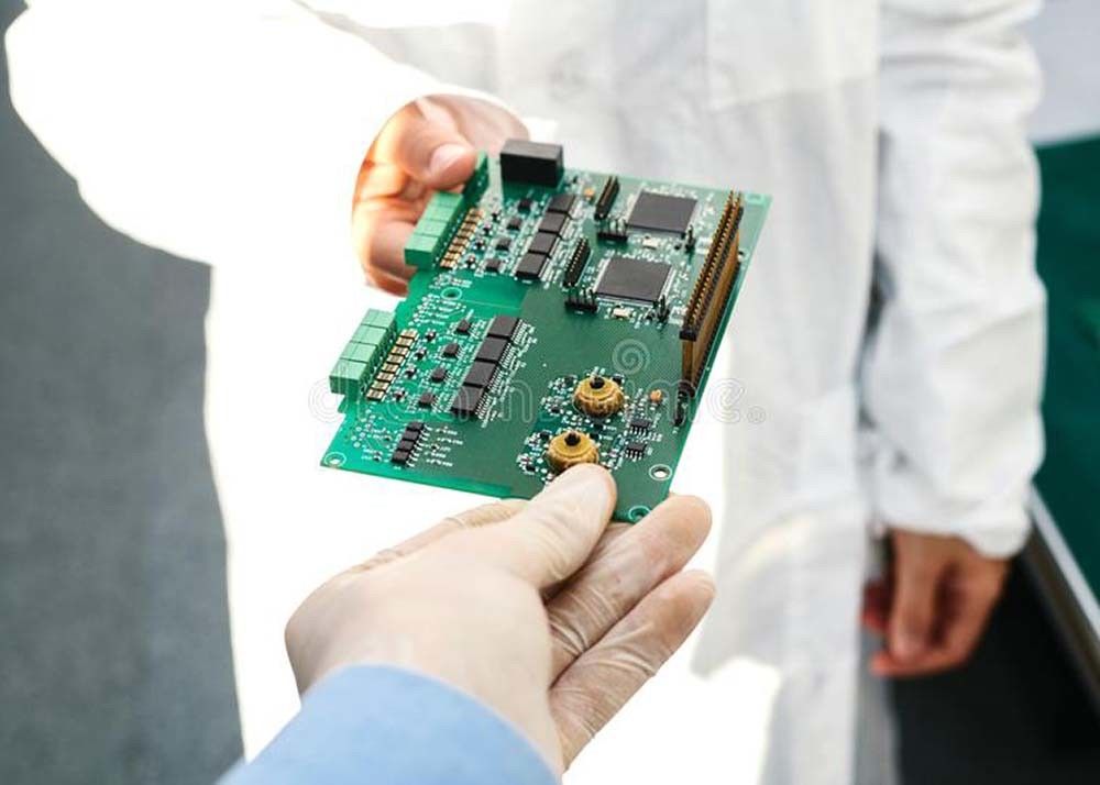50UM Prototype Printed Circuit Board Assembly 0.1mm 10 Layer PCB Fabrication