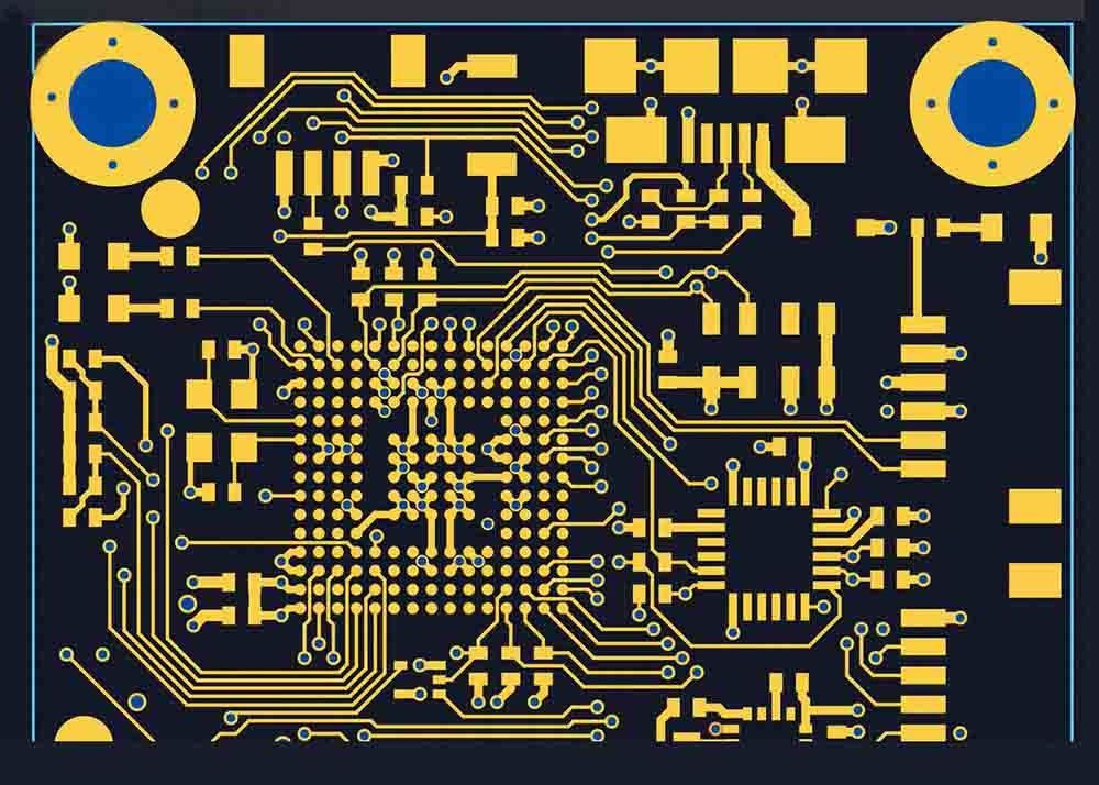 4mm PCB Reverse Engineering Service 1/2oz Printed Circuit Board Manufacturers
