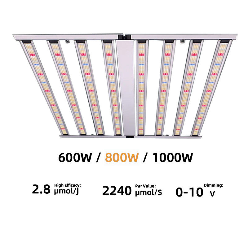 Dimmable Bar Style Led Grow Lights Full Spectrum 800w Lm301h Indoor LED Grow Light
