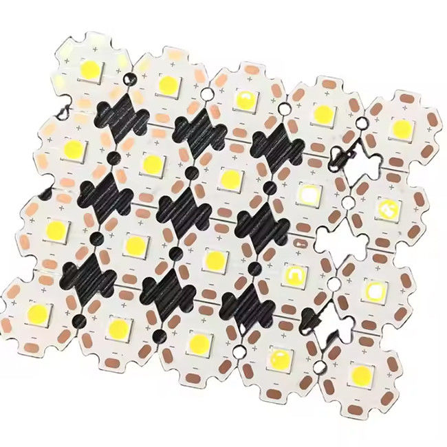 1.6mm Customized 94v0 Aluminium LED PCB Board For Star LED PCBA