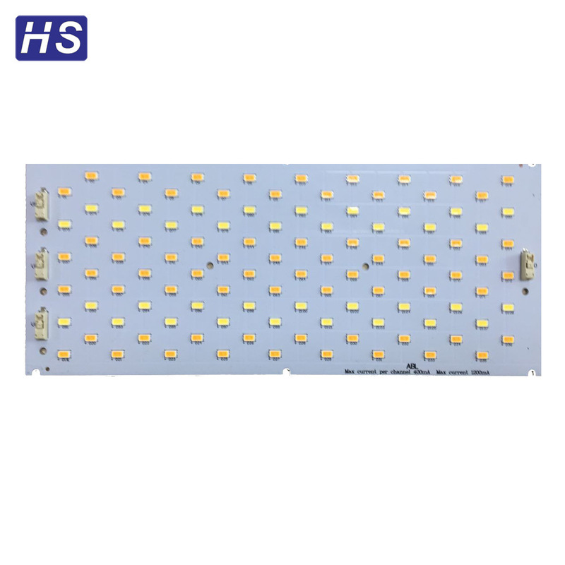 LM561C LED Aluminum PCB with 1-3oz Copper Thickness 0.8-1.6mm Board Thickness and 0.2mm Min Hole Size for Plant Lamp