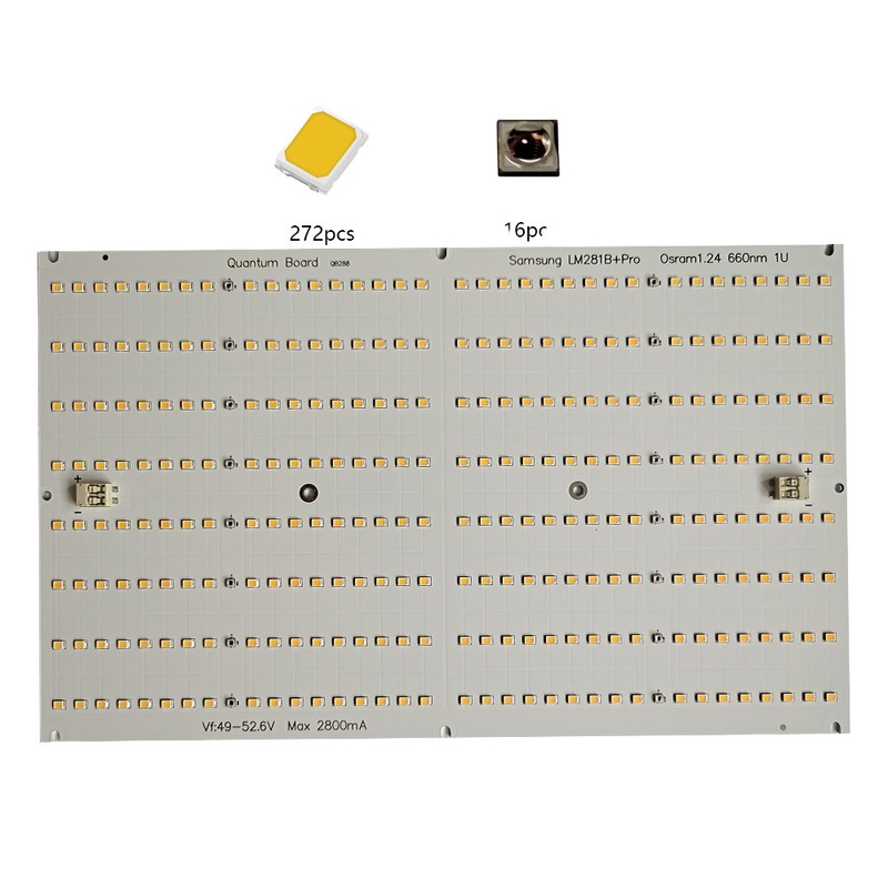 Customized LM561C LED PCB with 660nm Osram LED 1-3oz Copper Thickness and 0.8-1.6mm Board Thickness