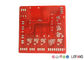 Double Sided Heavy Copper PCB Board , Lead Free HASL Metal Backed PCB Red Solder Mask