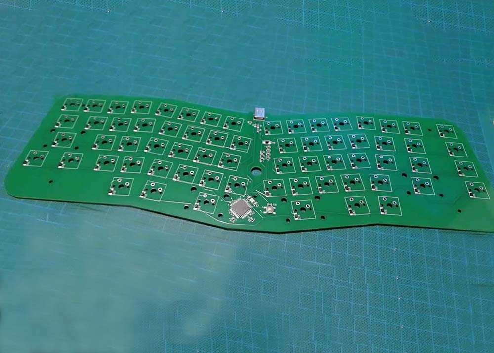 Rgb Cx60 Custom Keyboard PCB 8mm Bluetooth Mechanical Keyboard PCB