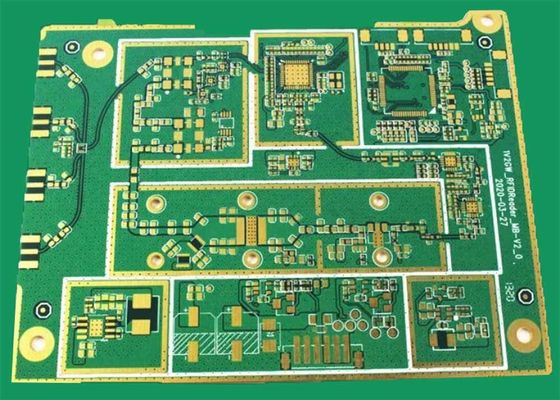 1 / 3oz elektronische bordmontage Min 0,05 mm Smd PCB-assemblage 8 lagen