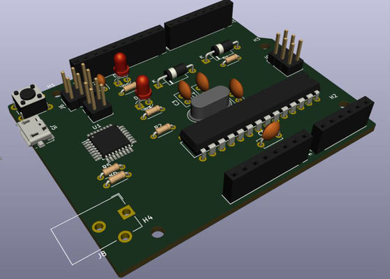 Assemblaggio circuito stampato PCB da 3 mm