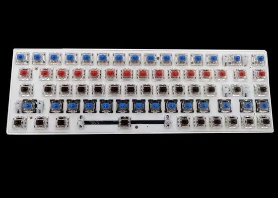 356mm Custom Hot Swapable Keyboard 19 Layers Blank Printed Circuit Board