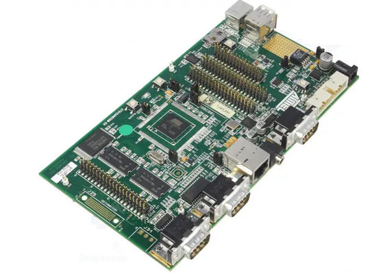 componentes de la placa de circuito de la tarjeta 4mil del PWB de 8G EMMC ROGERS verdes