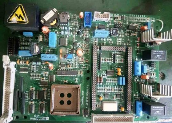Hijau Turnkey PCB Majelis 12v Audio Amplifier Circuit Board