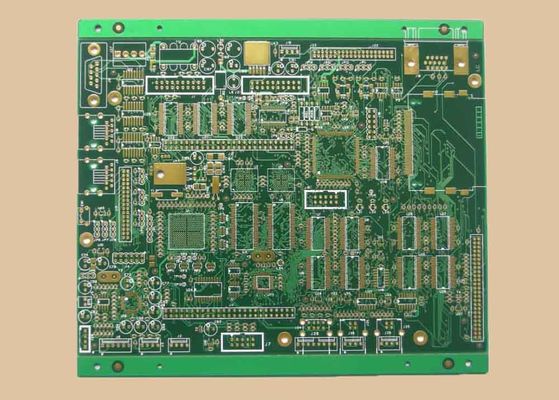 PCB ประกอบหลายชั้น LF-HAL บอร์ด PCB ชุบทอง 0.5 มม