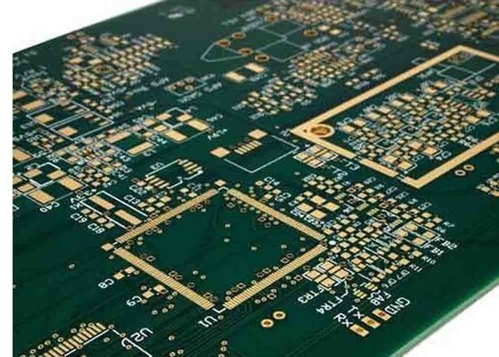 Placa de circuito de precisión de 3,2 mm Fabricante de PCB HDI de 4 oz Flash Gold
