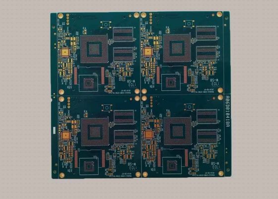 2Mil HDI PCB Manufacturing 0.2mm Papan Sirkuit Kaku Untuk Elektronik Konsumen