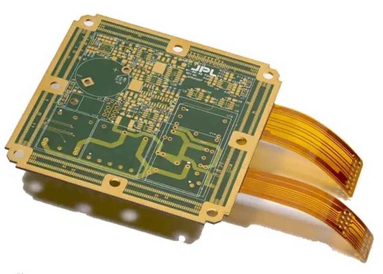 Placa de circuito flexible ENIG de 4 mm verde