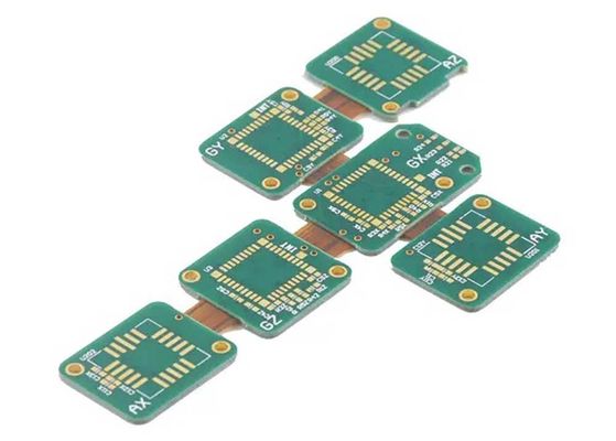 ผู้ผลิตแผงวงจรแบบยืดหยุ่น 3mil ประกอบ PCB แบบยืดหยุ่น 0.8 มม