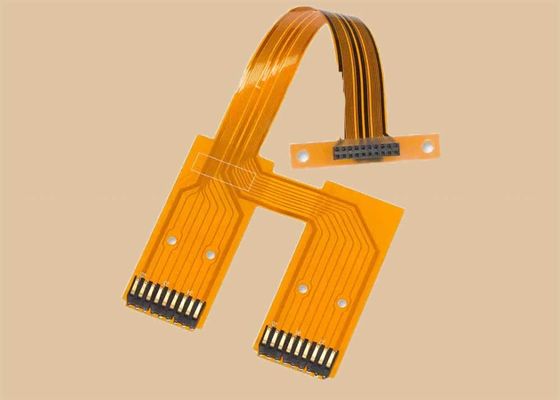 0,075 mm Flexible Leiterplatte OSP 4-lagige Flex-Leiterplatte Grün
