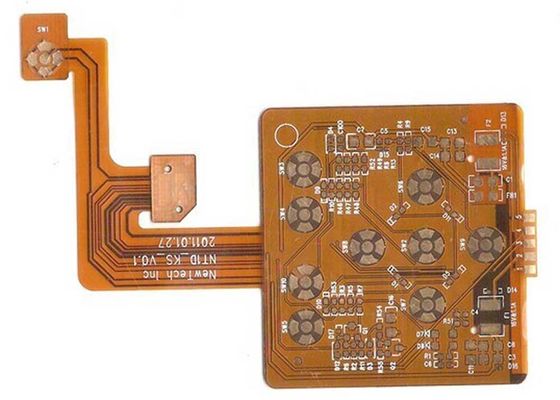 6.0oz Flexible PCB Circuit Board 3.2mm Polyimide Flexible PCB