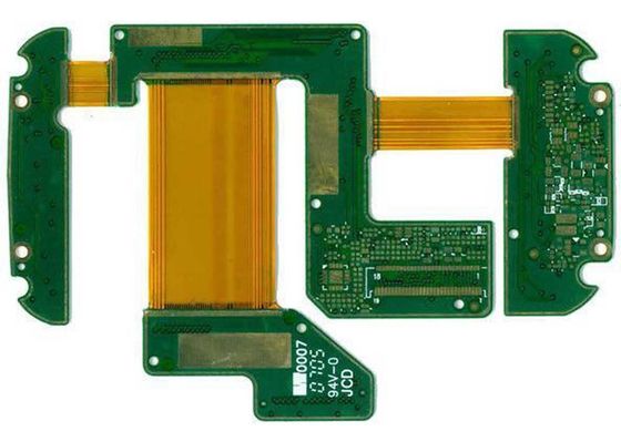 0.1mm PCBAのプリント基板のHASL Smt PCBアセンブリ黄色