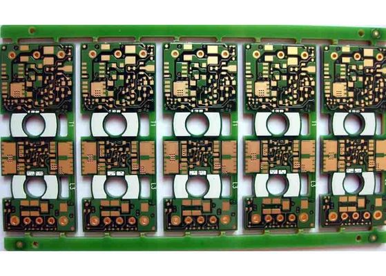 PCB de cobre pesado de 0,4 mm, placa de circuito de 10 onzas, PCB rígido de 1,2 mm, oro duro