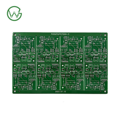 Solder Mask Green PCB Circuit Board Assembly With FR4 Material HASL Surface Treatment