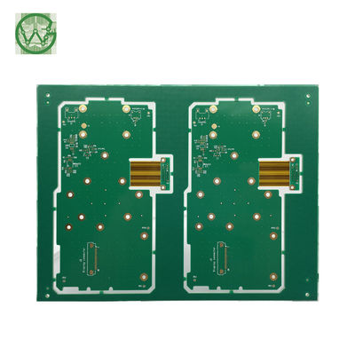 Duurzame PCB-circuit board-assemblage met wit zijde-groen soldeermasker