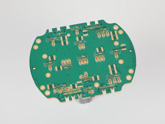 FR4 2 Layer Circuit Board Components With 0.1mm Min Line Spacing