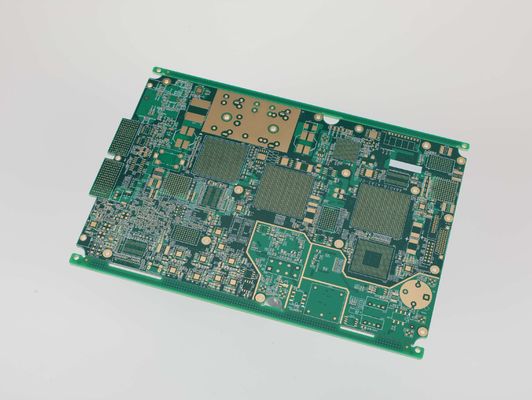 dos capas de PCB de la asamblea de la placa de circuito con 0.1mm Min línea de espaciamiento HASL Tratamiento de superficie