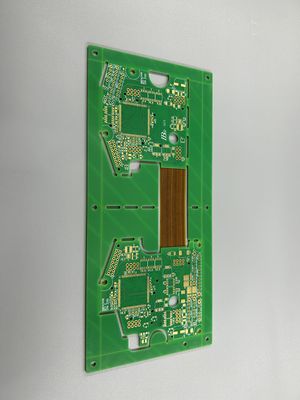 12 capas de fabricación de PCB rígido flexible con OSP Superficie de acabado de cobre espesor 1/2 oz-5 oz