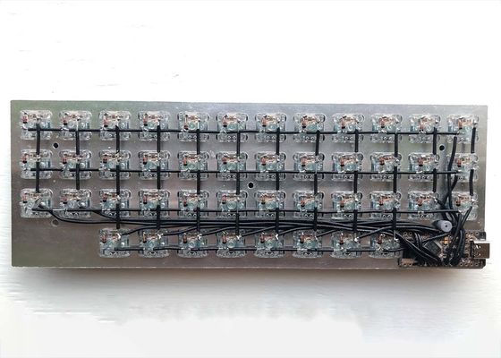 10.0mm Custom Keyboard PCB Hoz Assemblaggio PCB multistrato Verde opaco