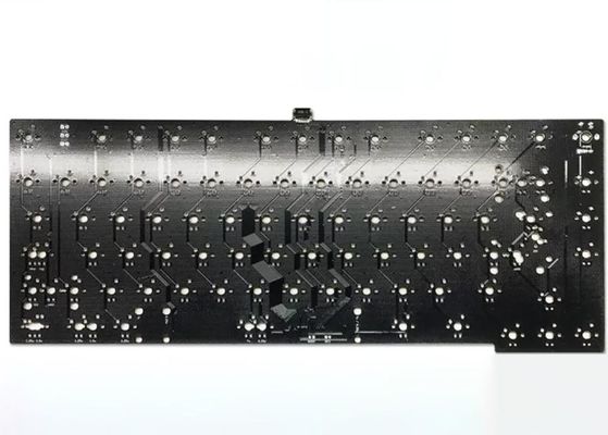 3,2 mm aangepast toetsenbord PCB 10 lagen 5-pins hot-swappable toetsenbord