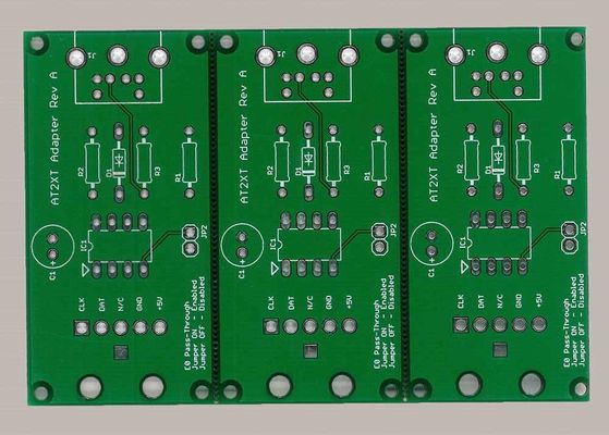 Carte de circuit imprimé d'ordinateur 1oz 3.2mm Asic PCB Board White