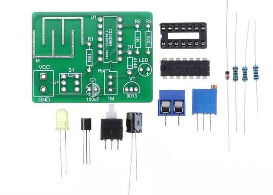 Στοιχεία πλακέτας πλακέτας PCB 15 στρωμάτων Immersion Silver Basic Circuit Board