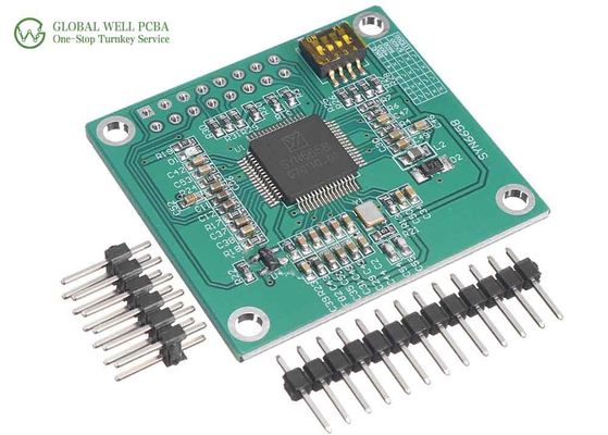 Στοιχεία πλακέτας διπλής όψης πλακέτας PCB 3,2 mm Fr4 Printed Circuit Board 70um