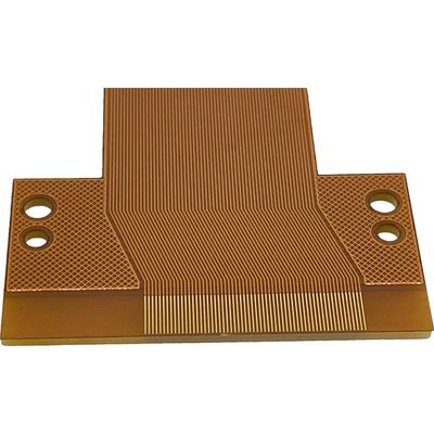 2 couches professionnelles de carte PCB de renfort flexible de la carte 0.1mm FPC