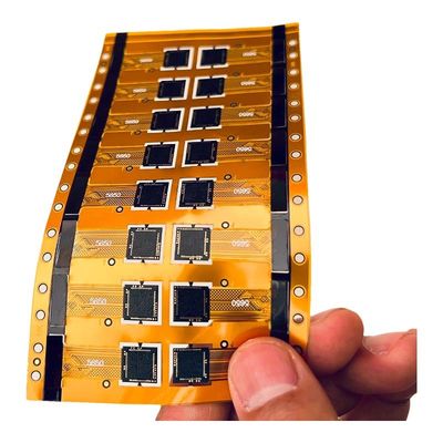 0.29mm Papan Sirkuit PCB Fleksibel Komponen Pcba Elektronik Kustom Konektor Zf Fpc