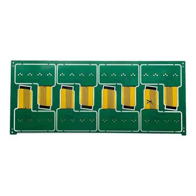 0.2mm Raad van de Gaten de Stijve Flex Pcb Boards Foldable Flexible Gedrukte Kring